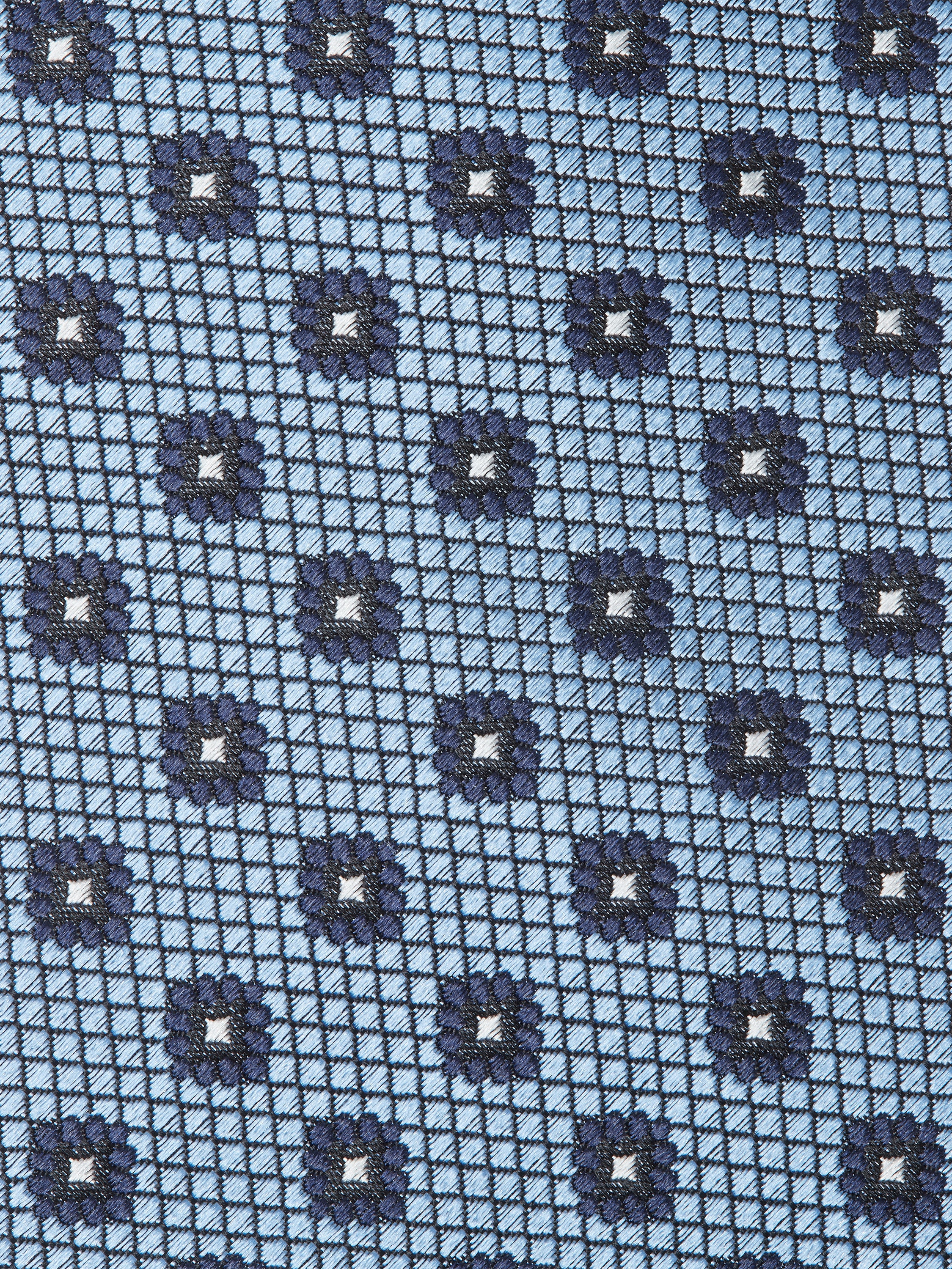 Light Blue Silk Tie Product detail photo #1