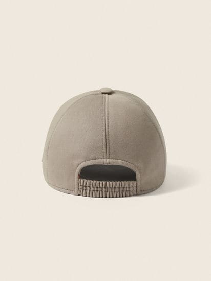 Light Taupe Cotton Baseball Cap FW26 37150228 | Zegna US