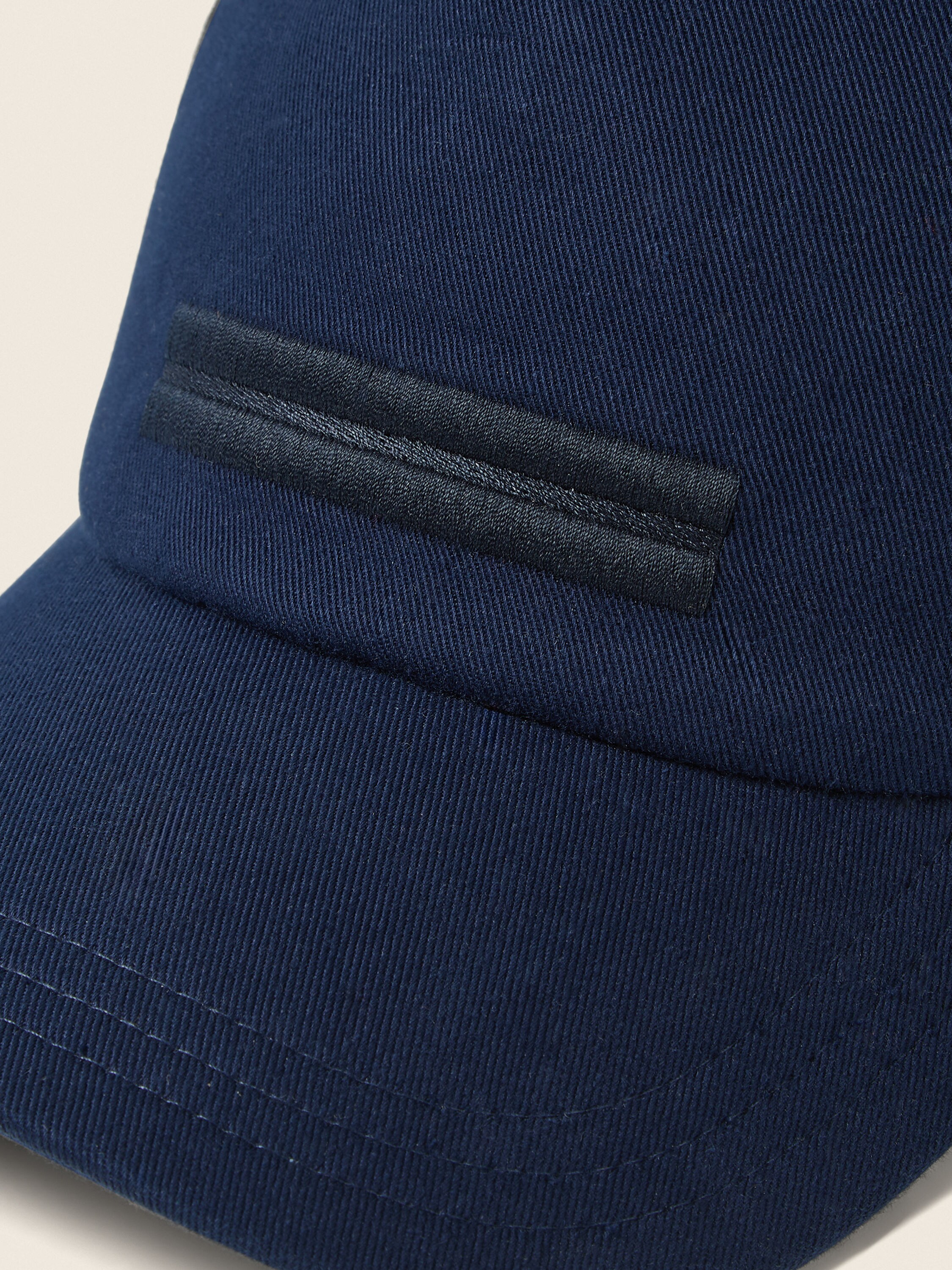 Cappello da Baseball in Cotone Blu Indaco Scuro Foto #1 di dettaglio del prodotto