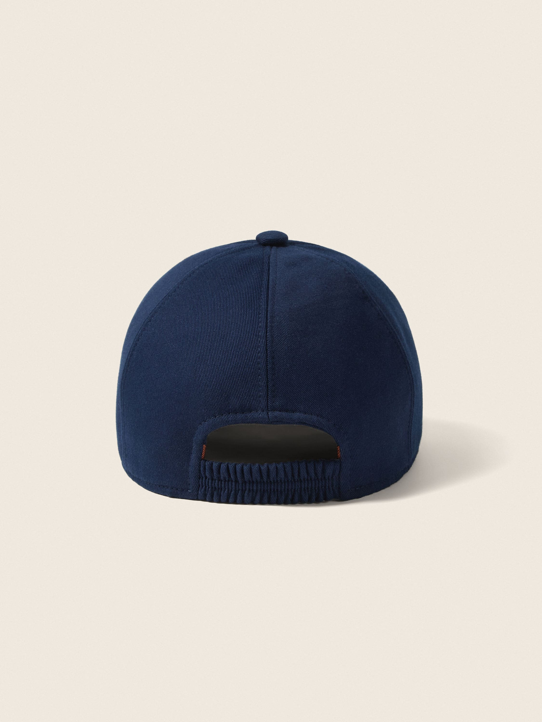 Cappello da Baseball in Cotone Blu Indaco Scuro Foto #3 di dettaglio del prodotto