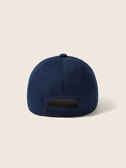 S.F.C / SIMPLE CAP – Indigo Blue Dark Indigo Blue Cotton Baseball Cap SS26 37150225 | Zegna RO