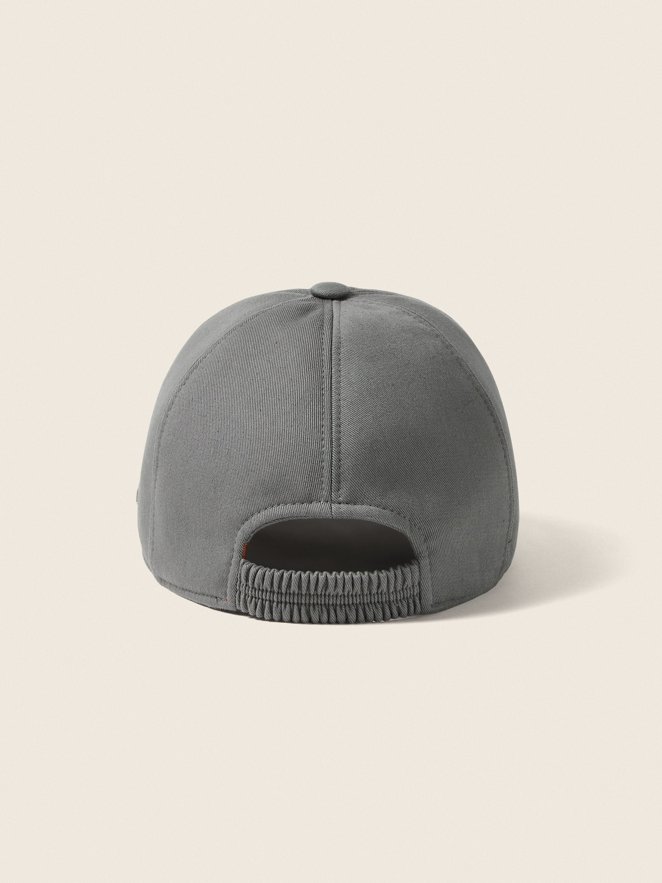 Cappello da Baseball in Cotone Tortora Scuro Foto #3 di dettaglio del prodotto