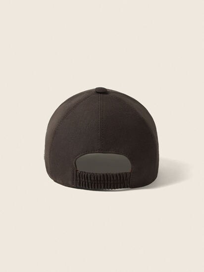 ダークブラウン Oasi Linoベースボールキャップ SS26 37147320 | Zegna JP