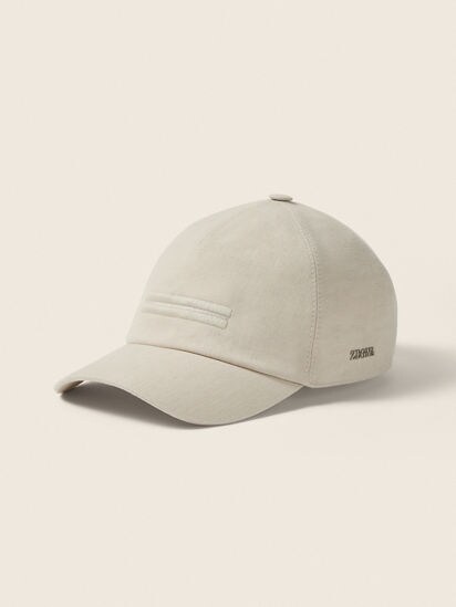 Casquette en Oasi Lino Ivoire SS26 37147326 | Zegna FR