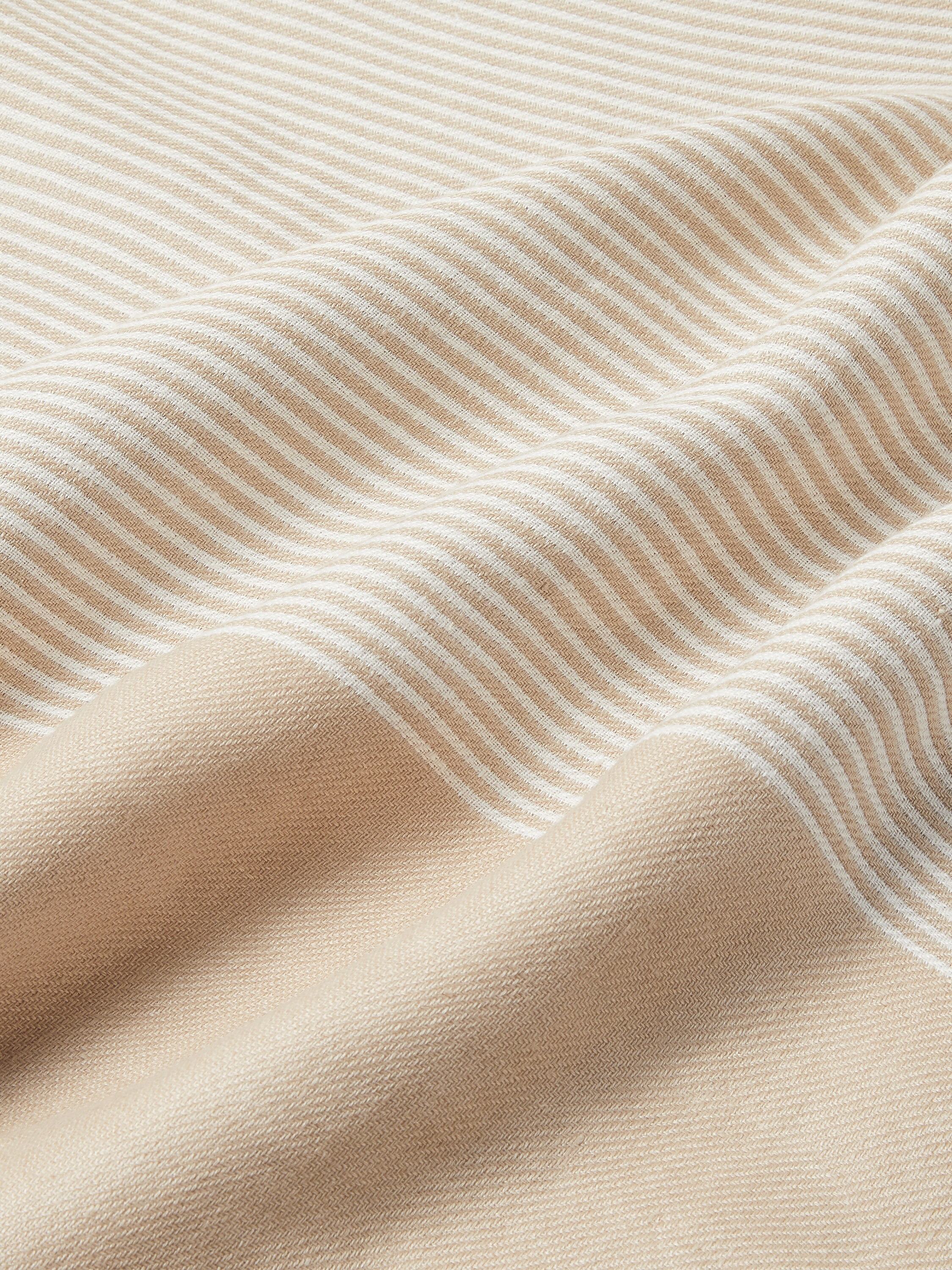 Light Taupe Oasi Lino Throw Product detail photo #2