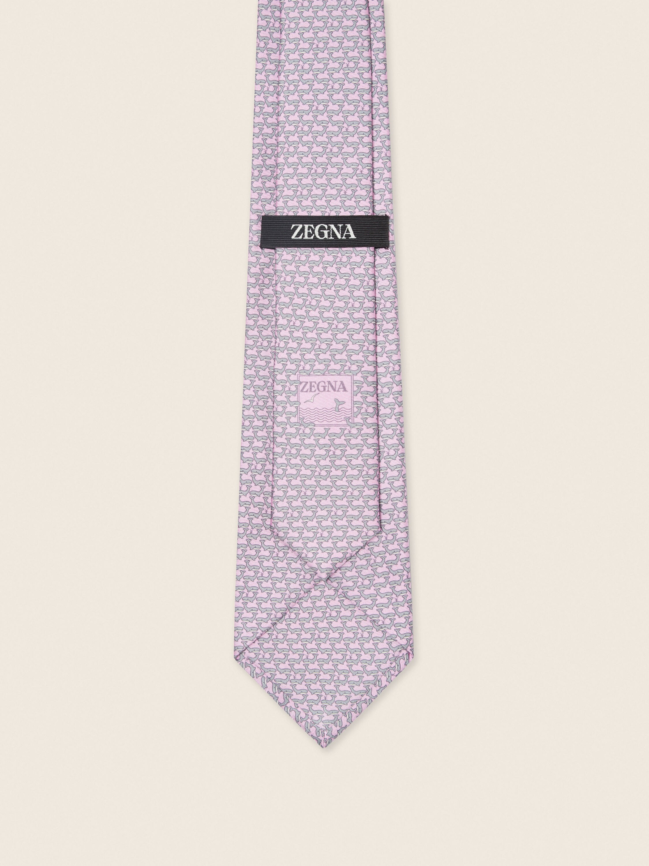 Pink Silk Tie Product detail photo #2