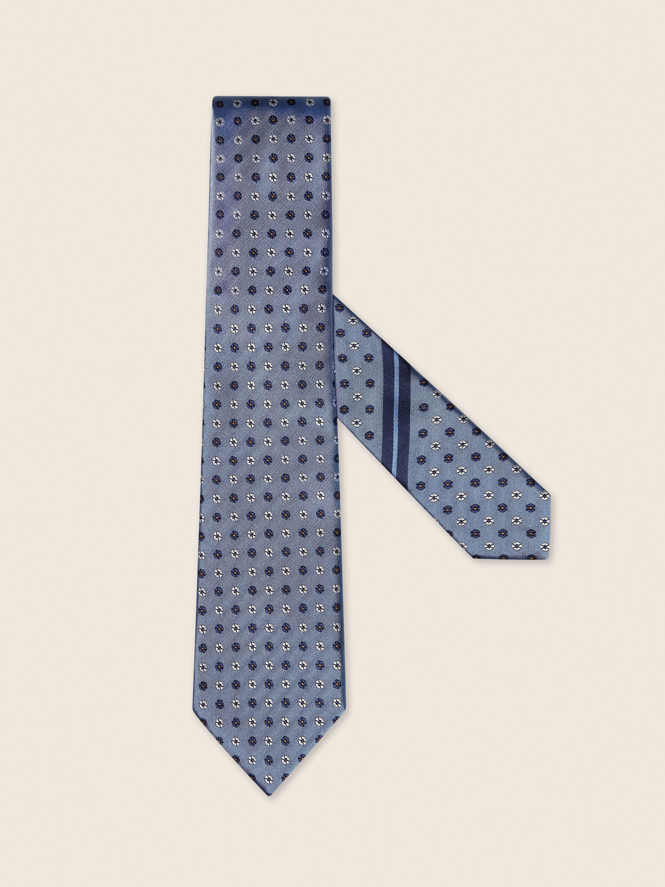 Light Avio Blue Silk Tie Main product photo