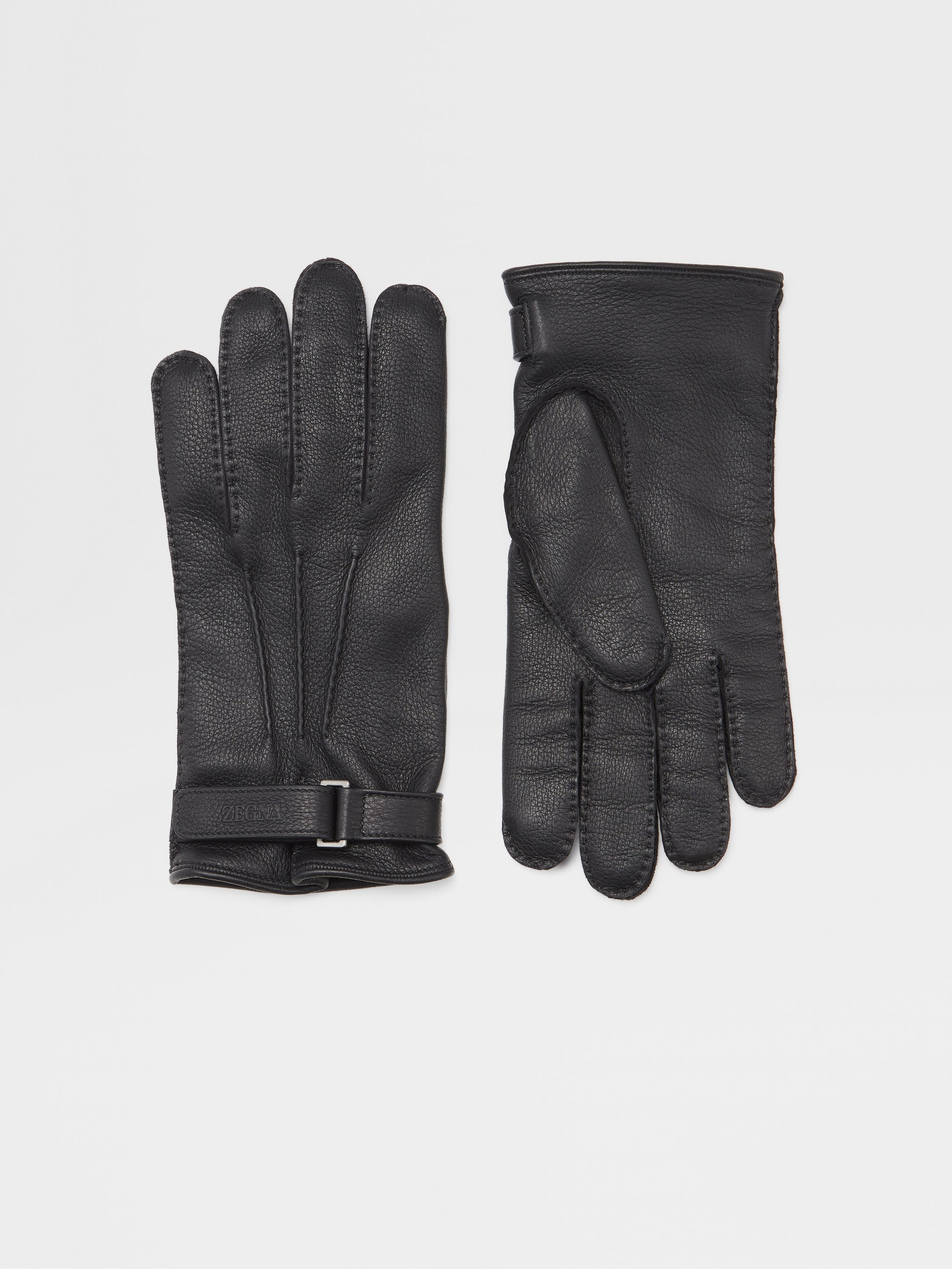 ブラック ディアスキン グローブ FW25 23233767 | Zegna JP ブラック ディアスキン グローブ FW25 23233767 | Zegna JP