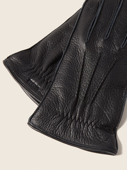 ブラック ディアスキン グローブ FW26 39383306 | Zegna JP