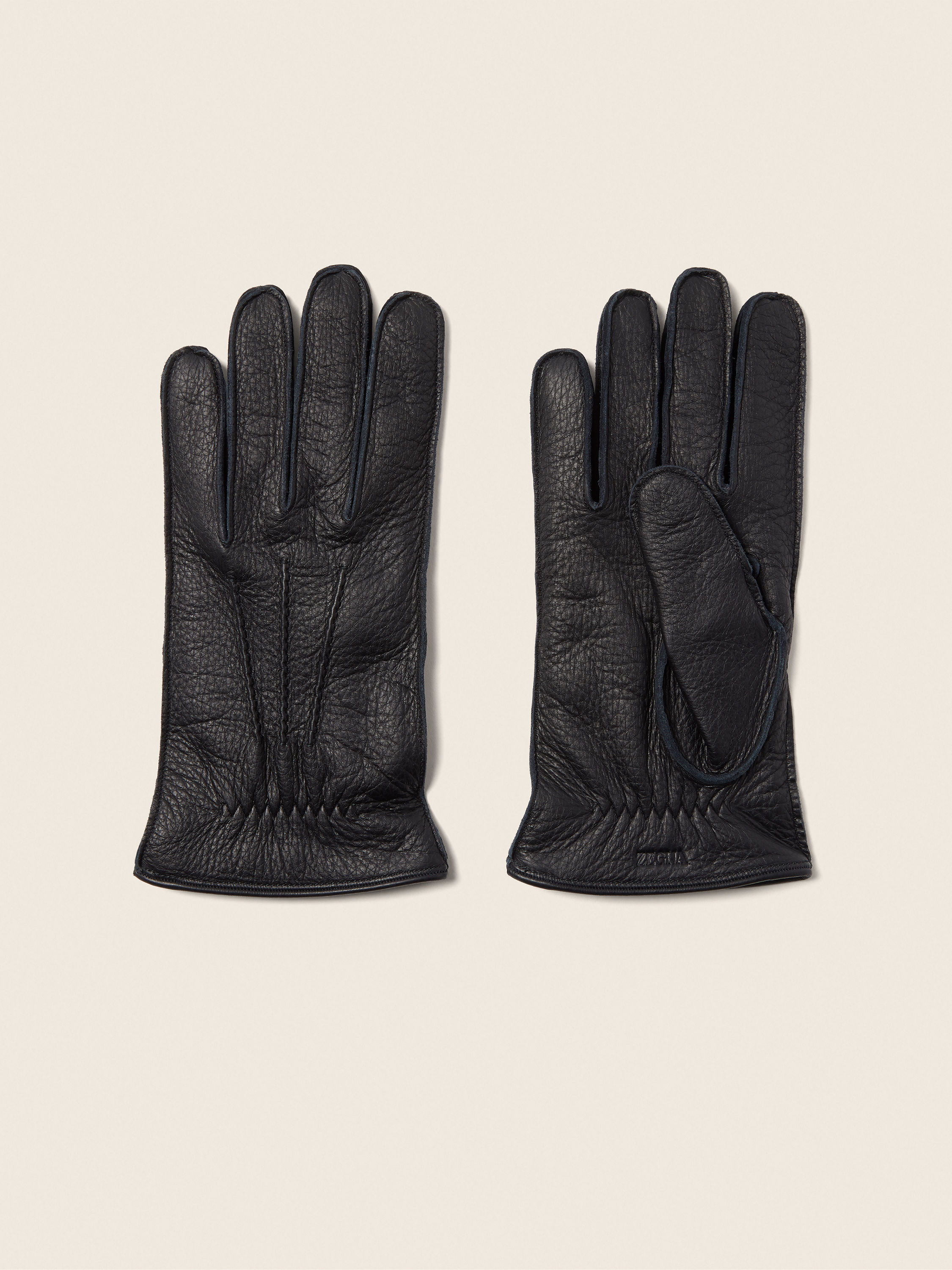 ブラック ディアスキン グローブ FW26 39383306 | Zegna JP