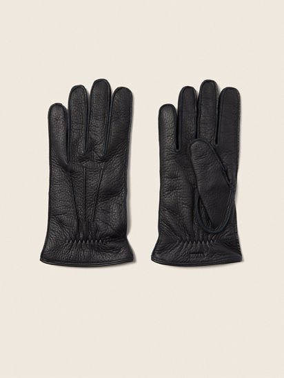 ブラック ディアスキン グローブ FW26 39383306 | Zegna JP