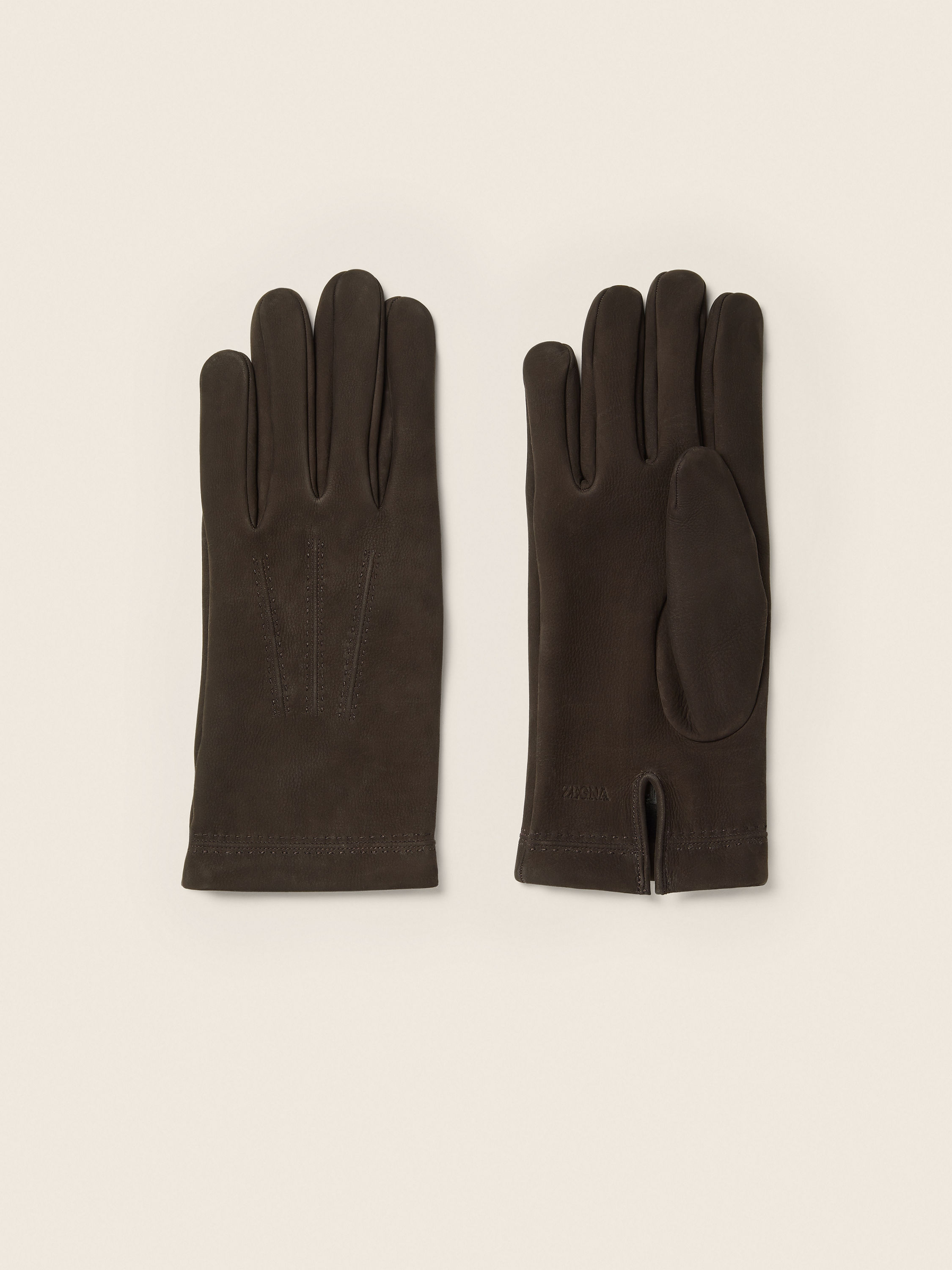 Dark Brown SECONDSKIN Gloves Main product photo