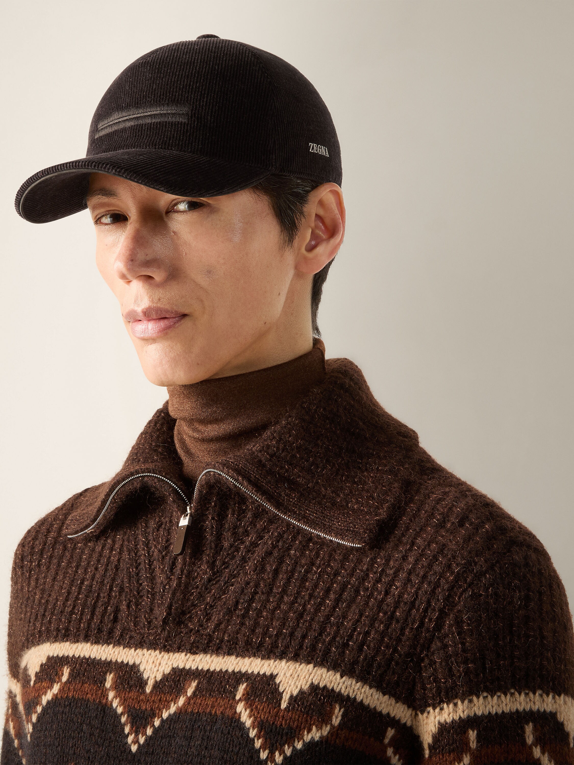 Dark Brown Cashco Baseball Cap Product detail photo #2
