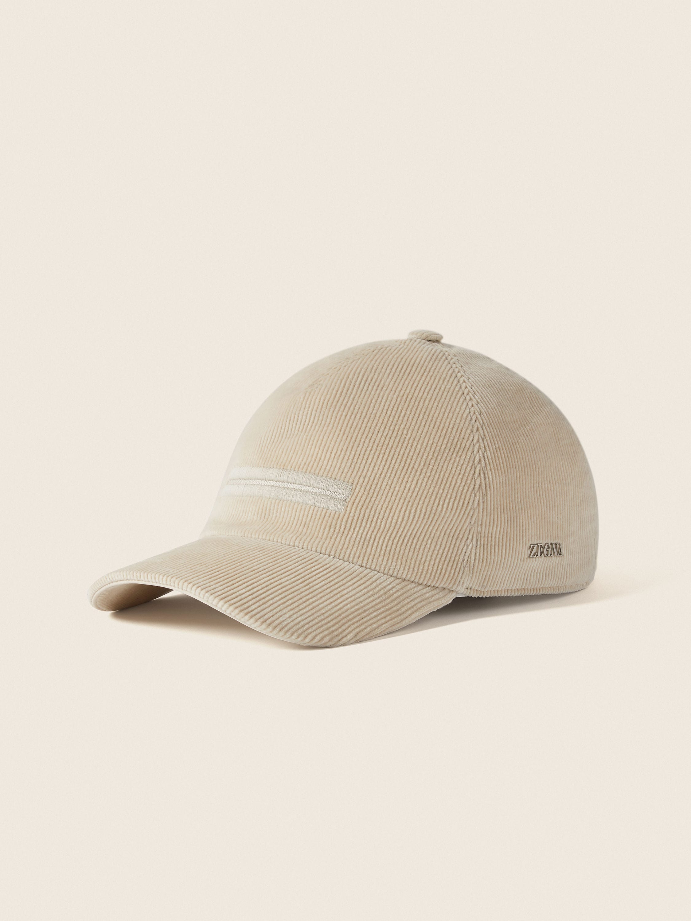 White Cashco Baseball Cap FW26 39325683 | Zegna DK