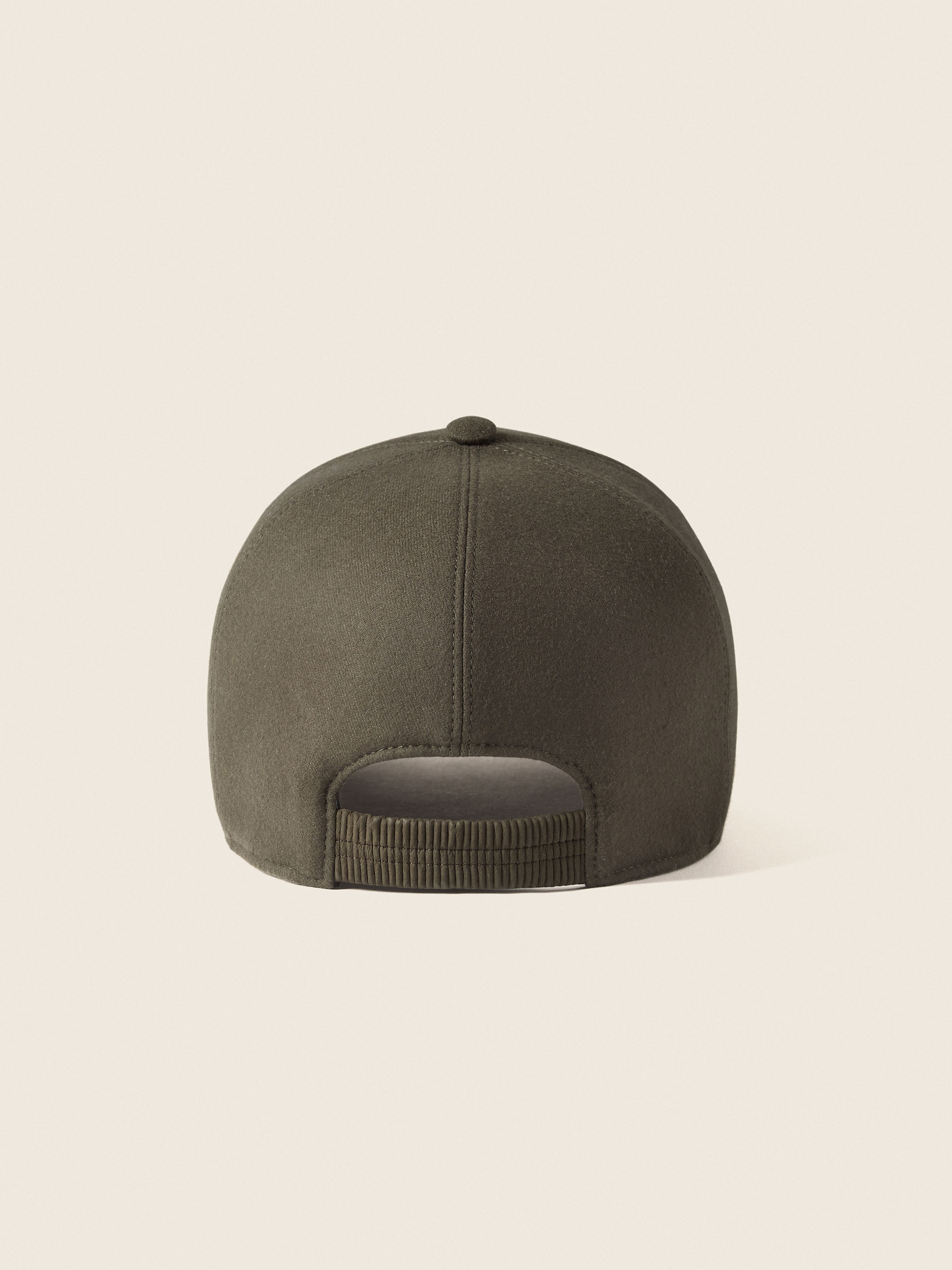 Dark Olive Green Vellus Aureum Baseball Cap Product detail photo #3