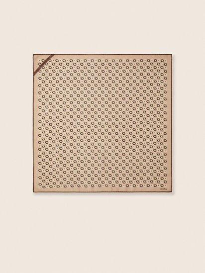 Light Taupe Wool Foulard FW26 39666329 | Zegna IT