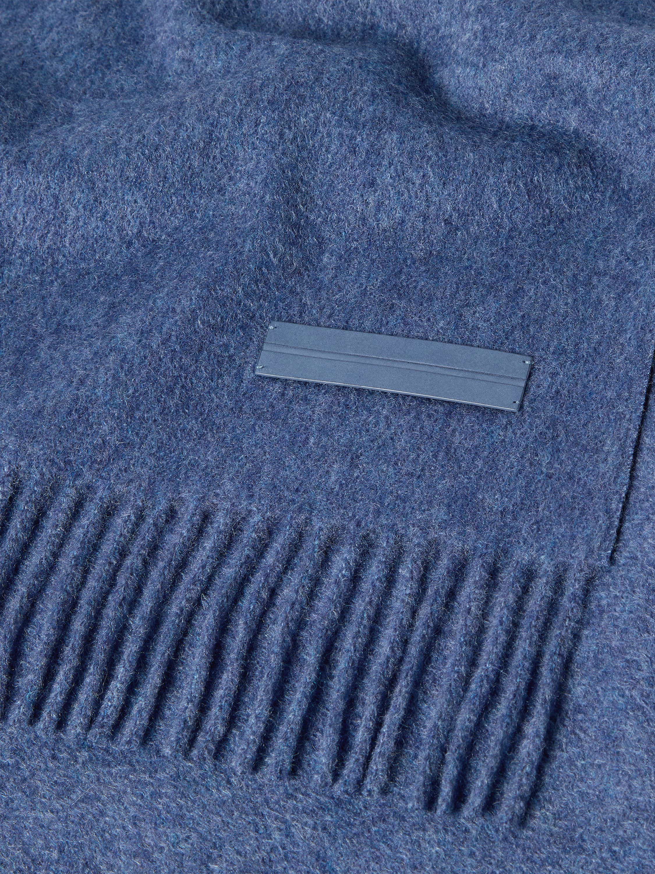 Light Blue Oasi Cashmere Scarf Product detail photo #1
