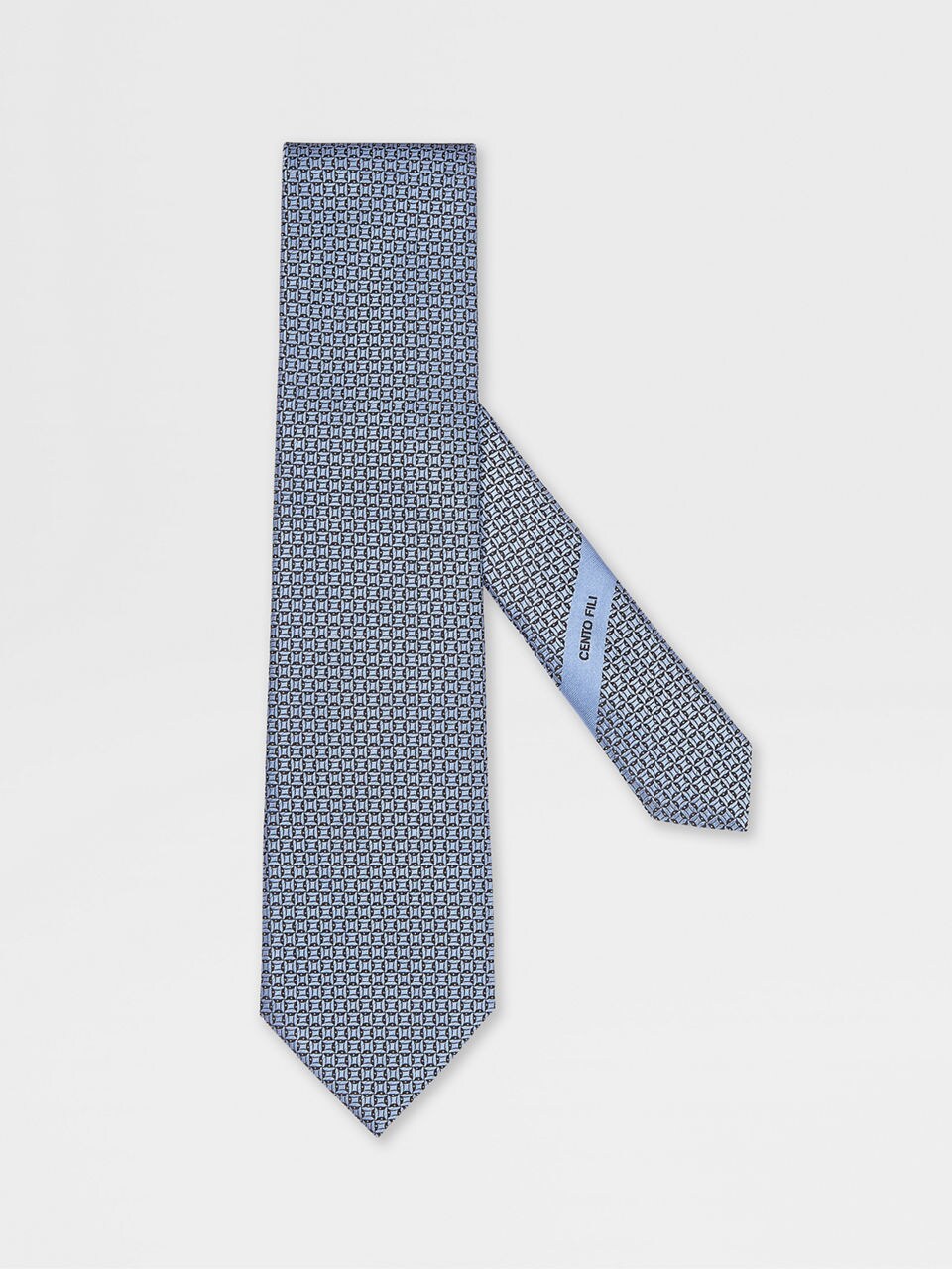 Tie ZEGNA Men color Blue