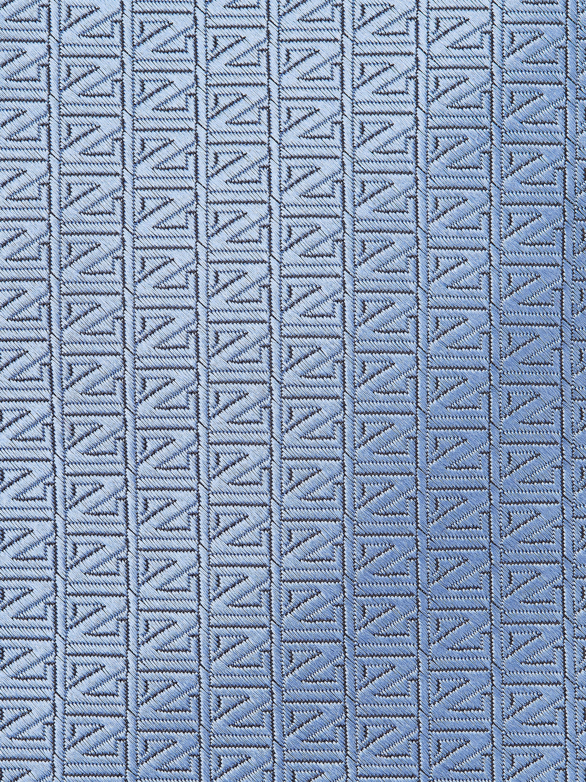 Cravatta in Natural Silk Celeste Foto #1 di dettaglio del prodotto