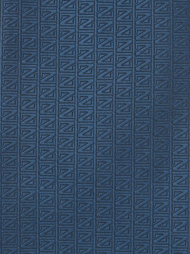 Teal Blue Natural Silk Tie Product detail photo #1