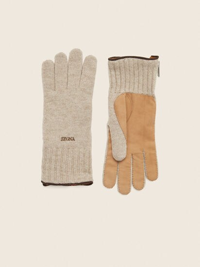 ベージュ Oasi Cashmereグローブ FW26 28259808 | Zegna JP