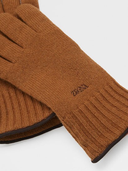 Foliage Oasi Cashmere Gloves FW25 28259804 | Zegna US
