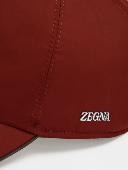 Red Nylon Baseball Cap FW23 27927208 | Zegna ROW