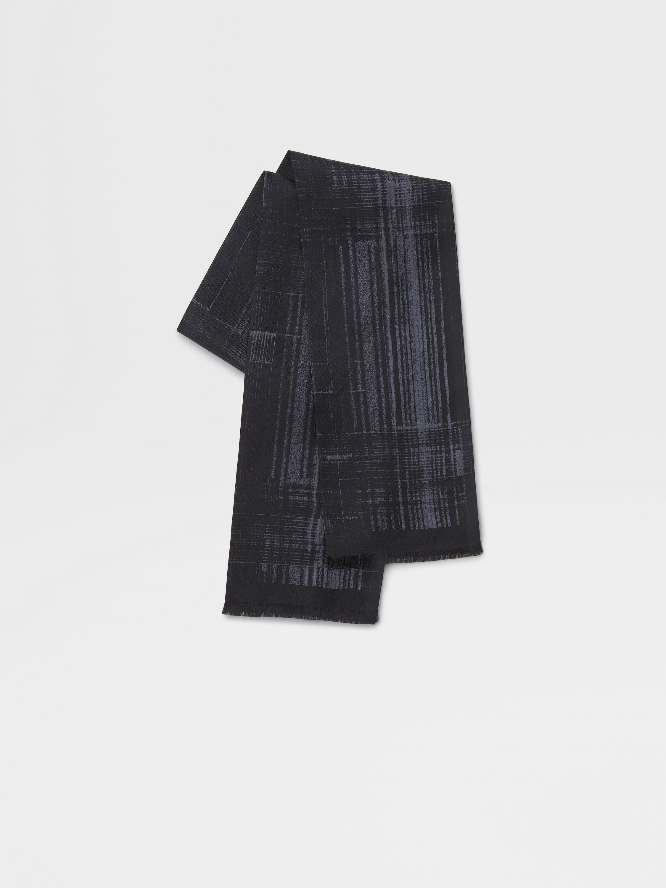 Black Silk Foulard Main product photo