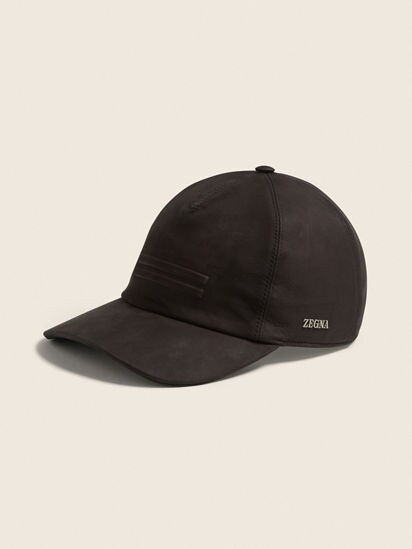 Dark Brown SECONDSKIN Baseball Cap SS26 30343340 | Zegna KR