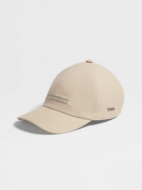 ベージュ Oasi Linoベースボールキャップ SS25 33812740 | Zegna JP