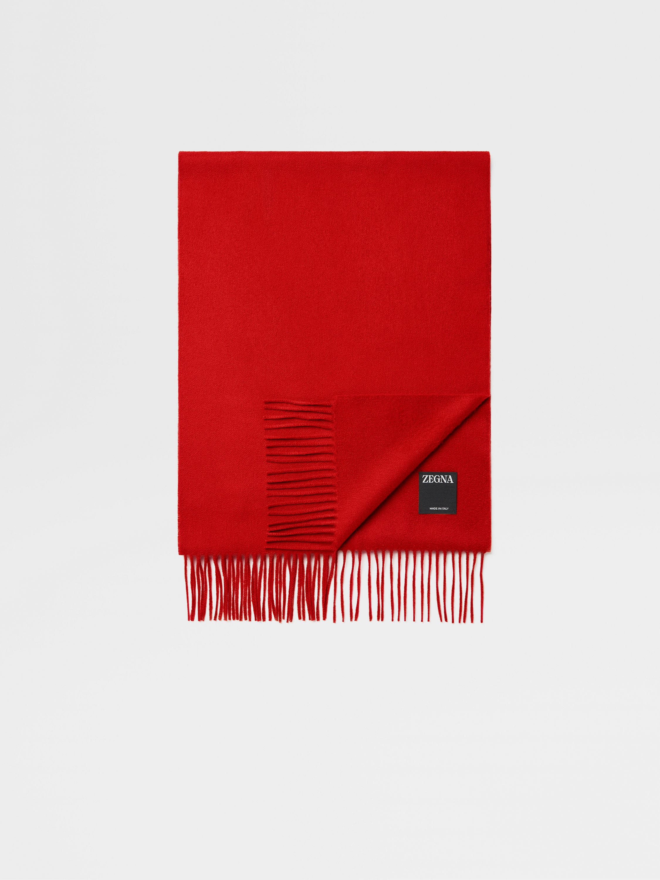 Red Oasi Cashmere Scarf 