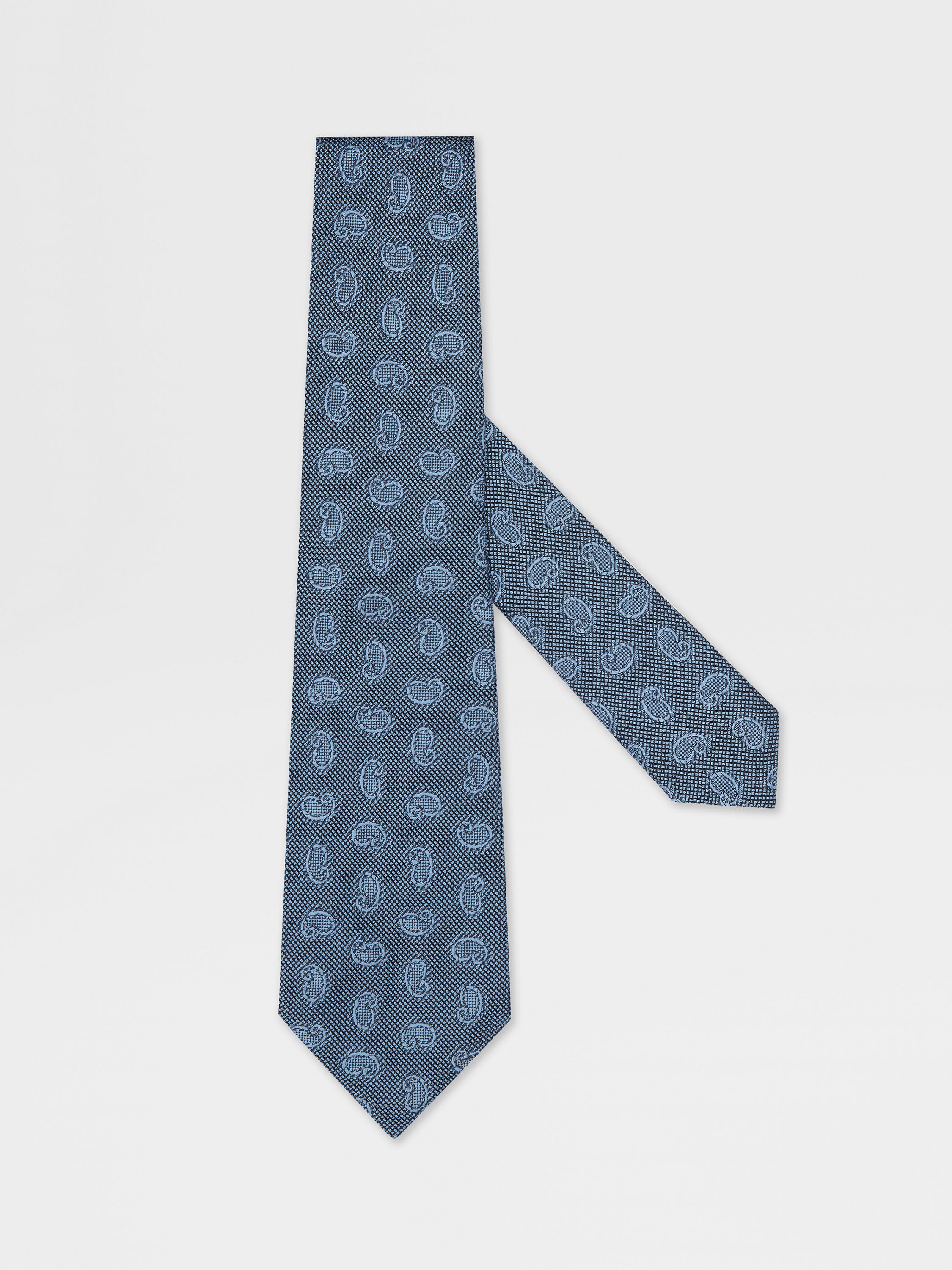 ライトブルー シルクタイ FW24 31857191 | Zegna JP