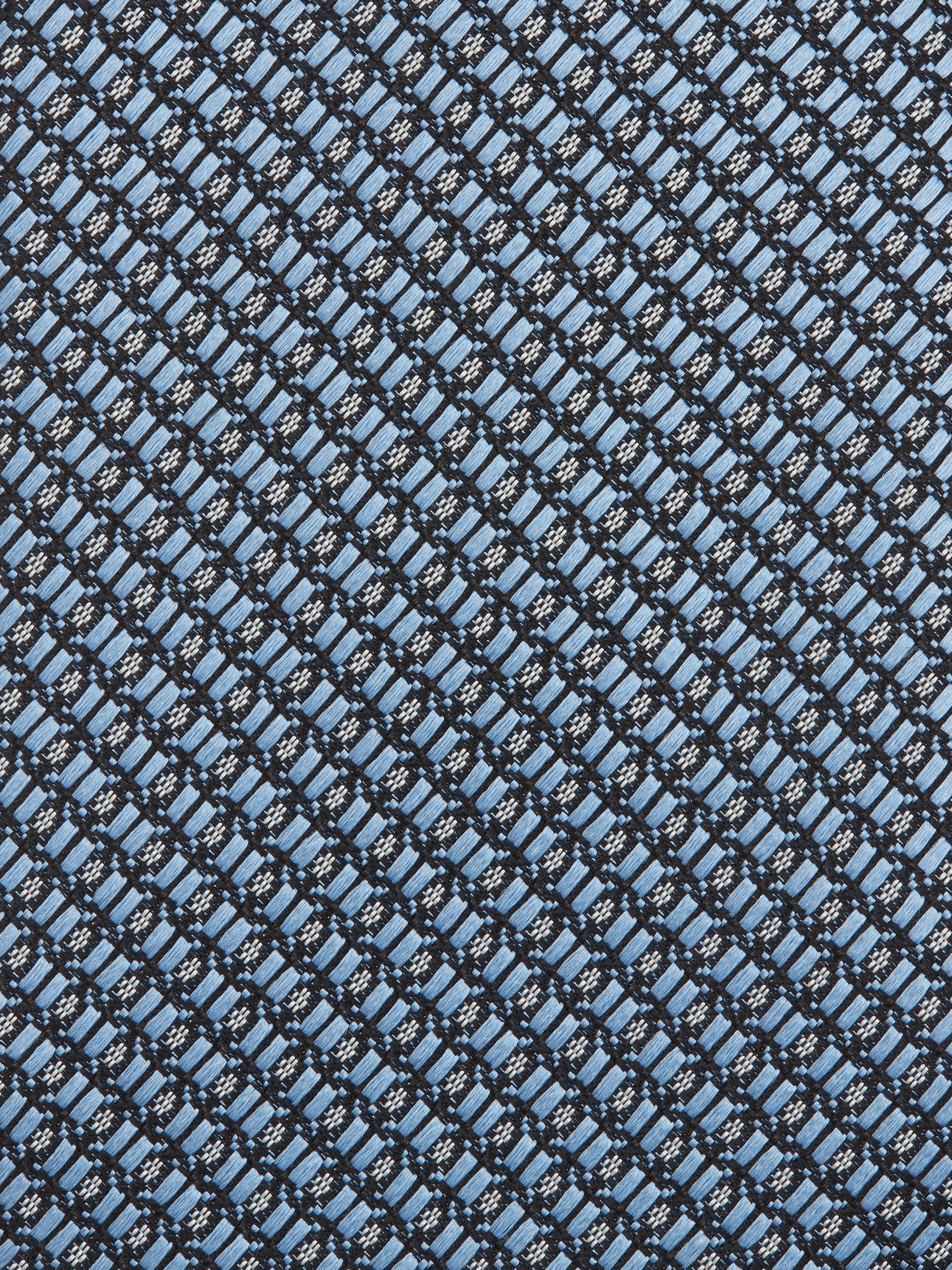 Krawatte aus Seide in Hellblau Detailfoto #1 des Produkts