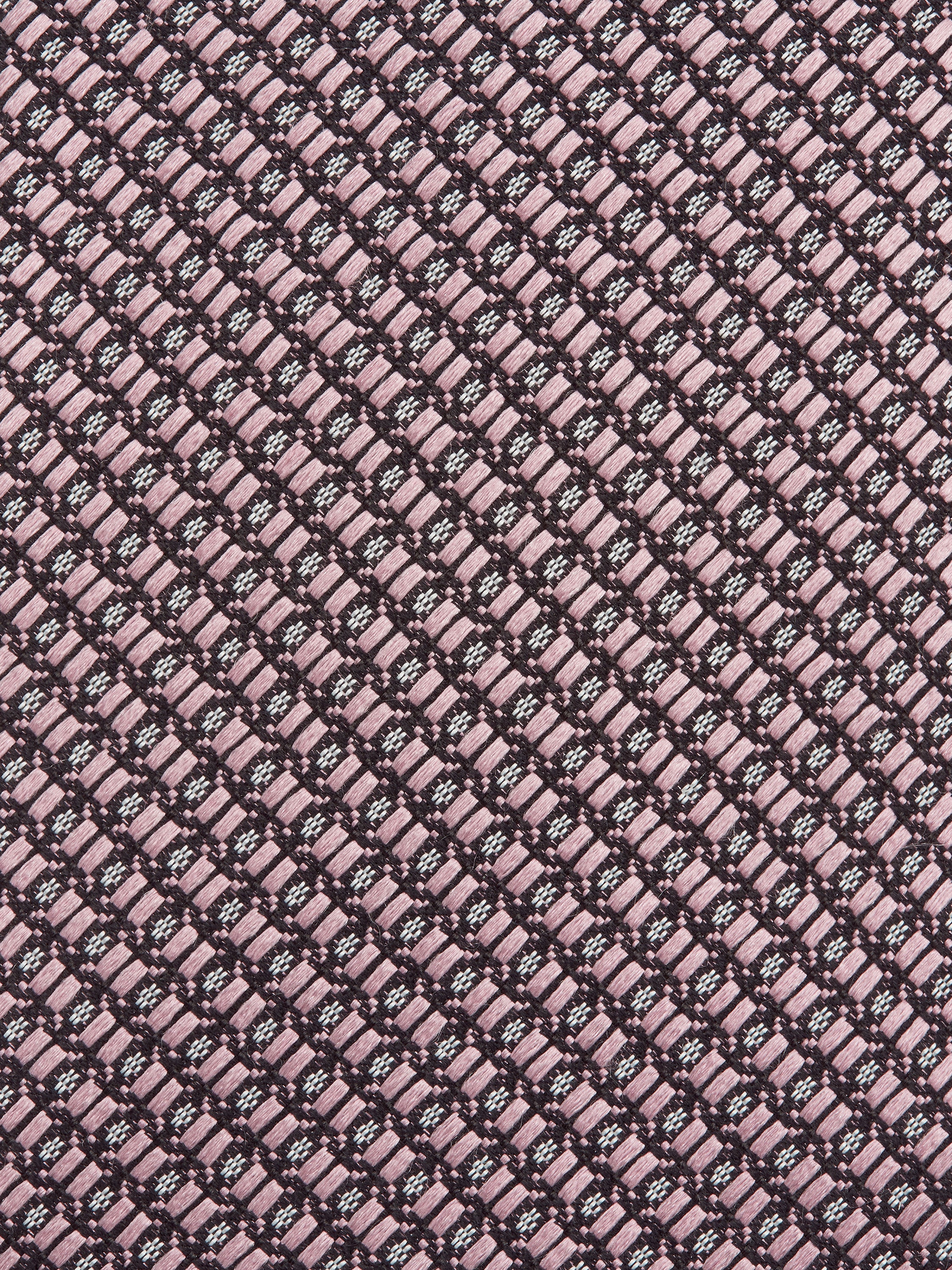 Krawatte aus Seide in Rosa Detailfoto #1 des Produkts