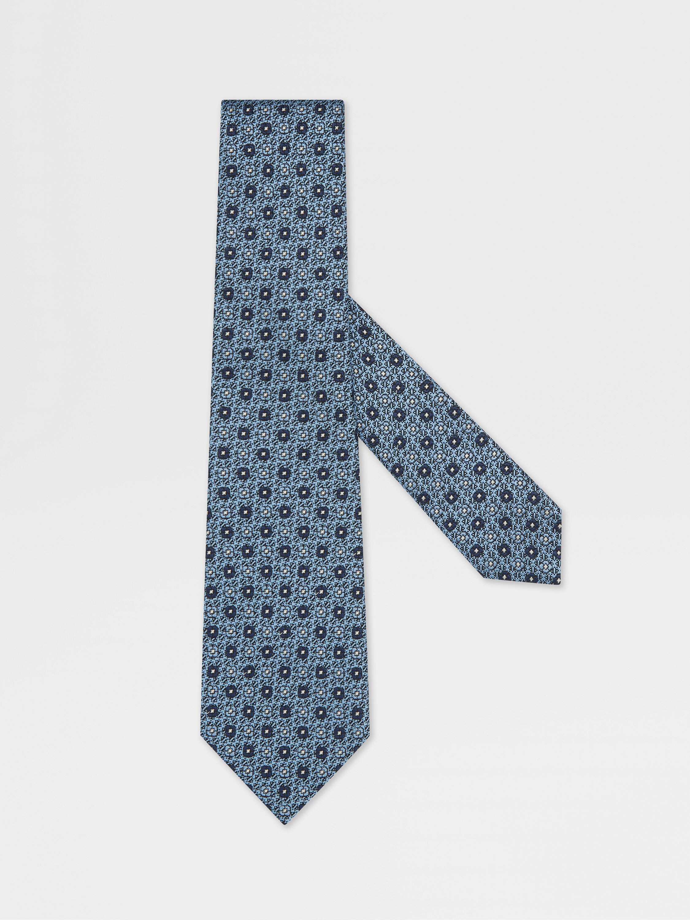 Light Blue Silk Tie 