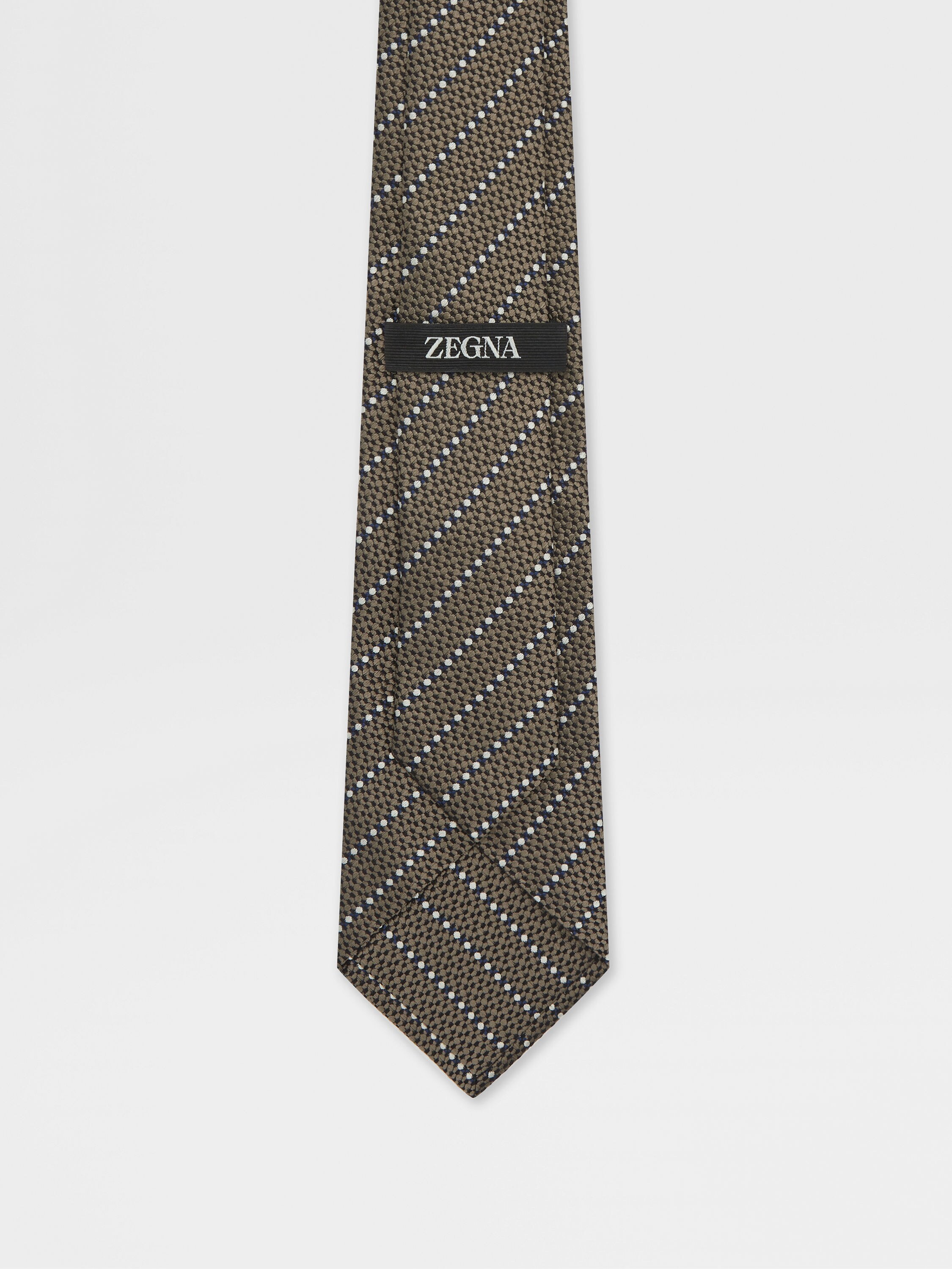 Dark Green Silk Tie Product detail photo #2