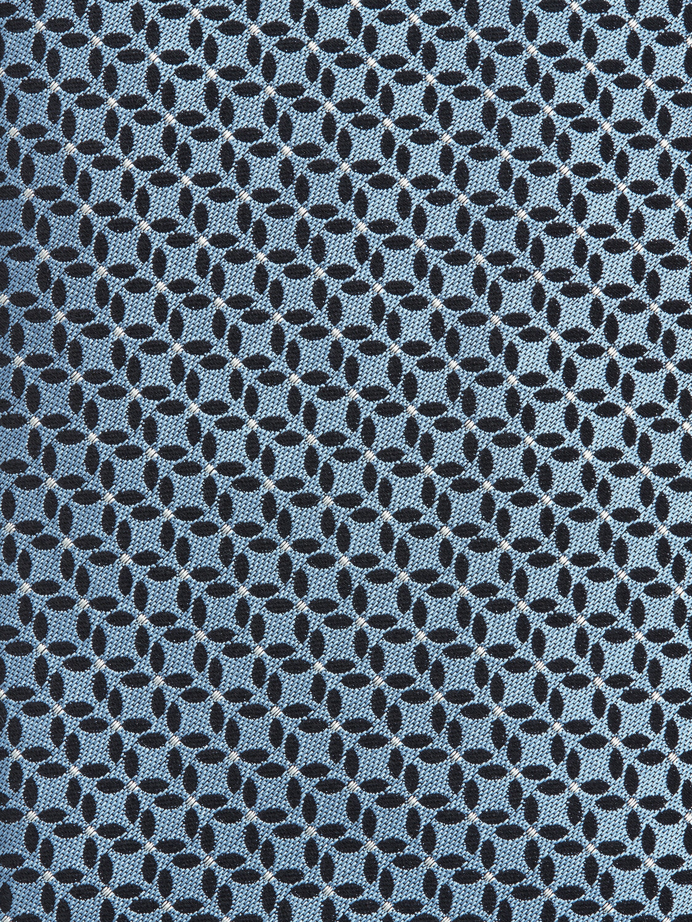 Light Blue CENTO FILI Silk Tie Product detail photo #1