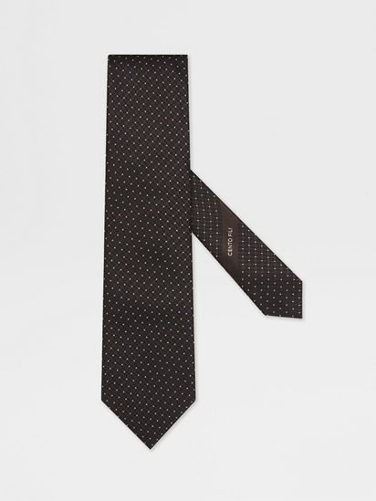 リングジャケット　ナポリ　ネクタイ　ダークブラウン 24年春夏 新作ナポリ製ネクタイ編【服の向こう側】vol.53 - YouTube