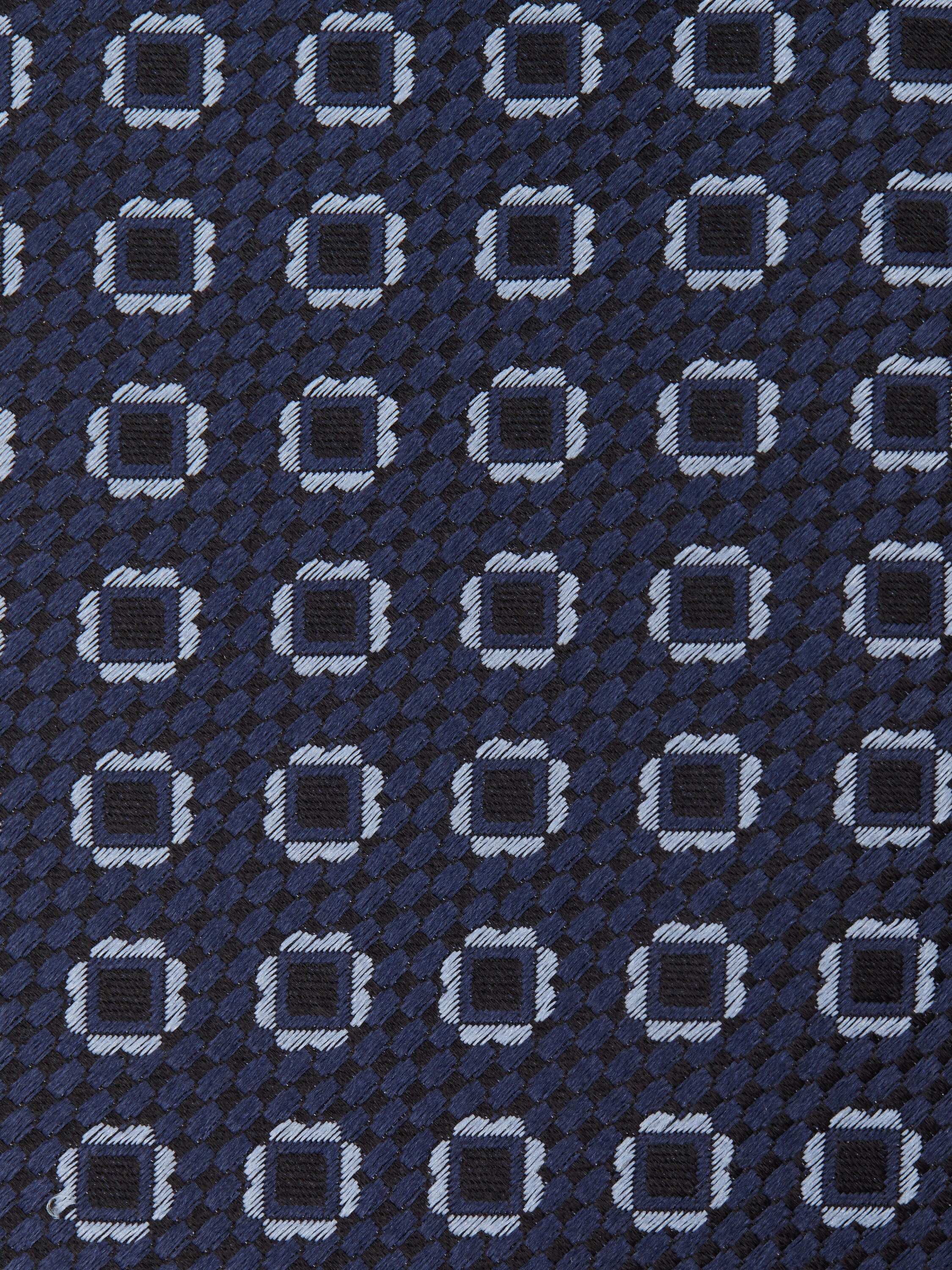 ダークブルー シルクタイ 製品詳細写真 #1