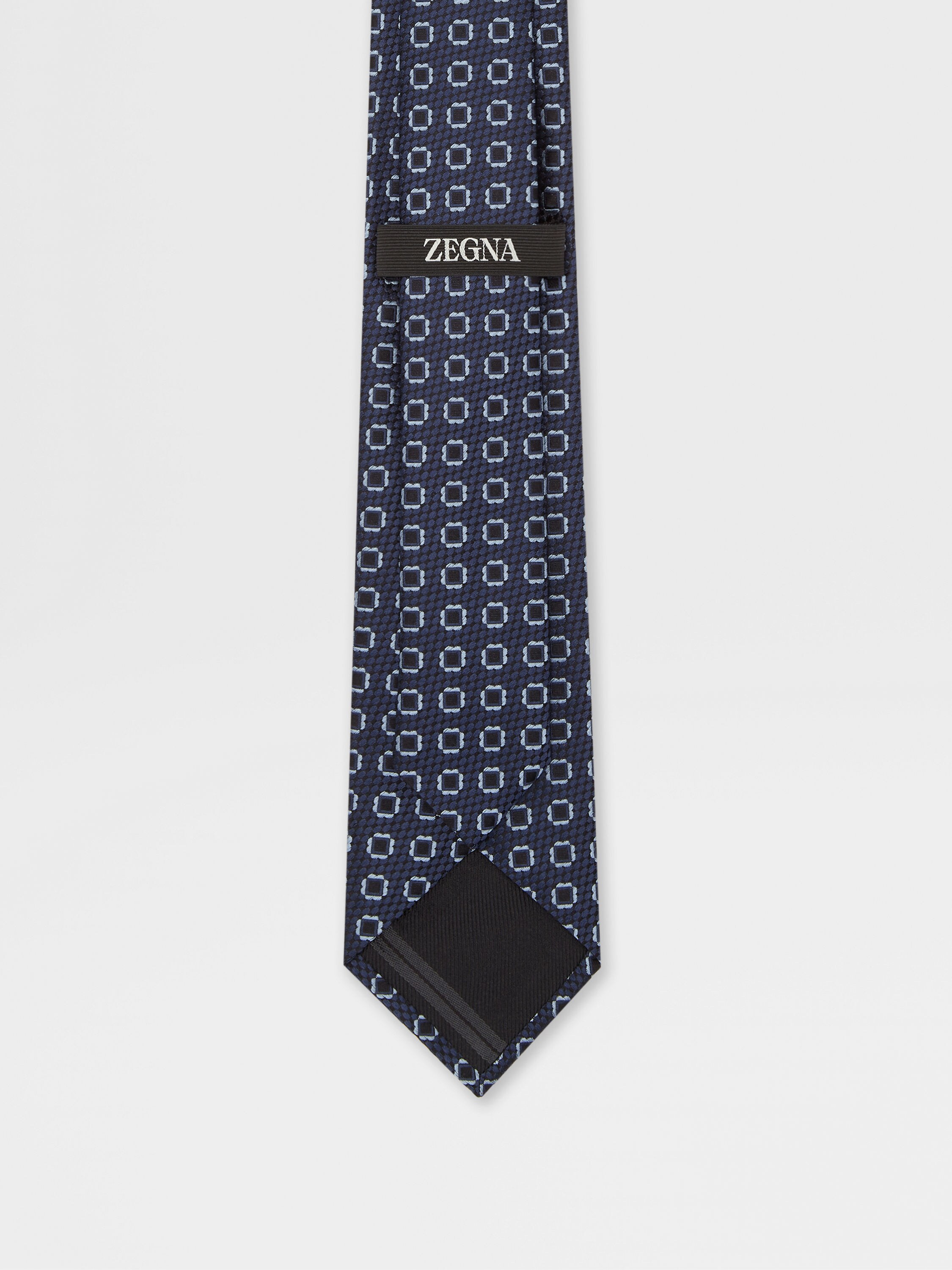 ダークブルー シルクタイ 製品詳細写真 #2