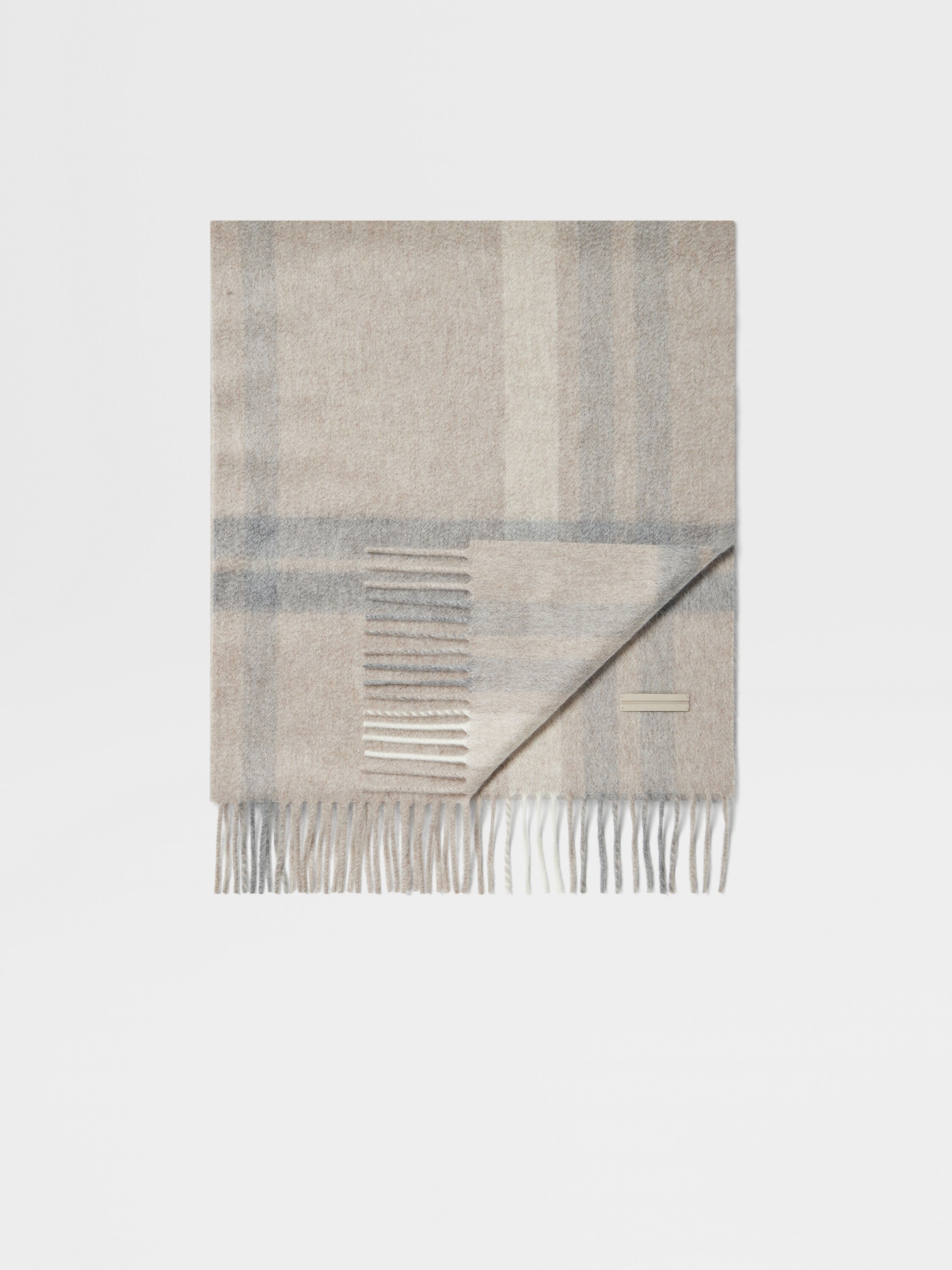 Beige Oasi Cashmere Scarf 