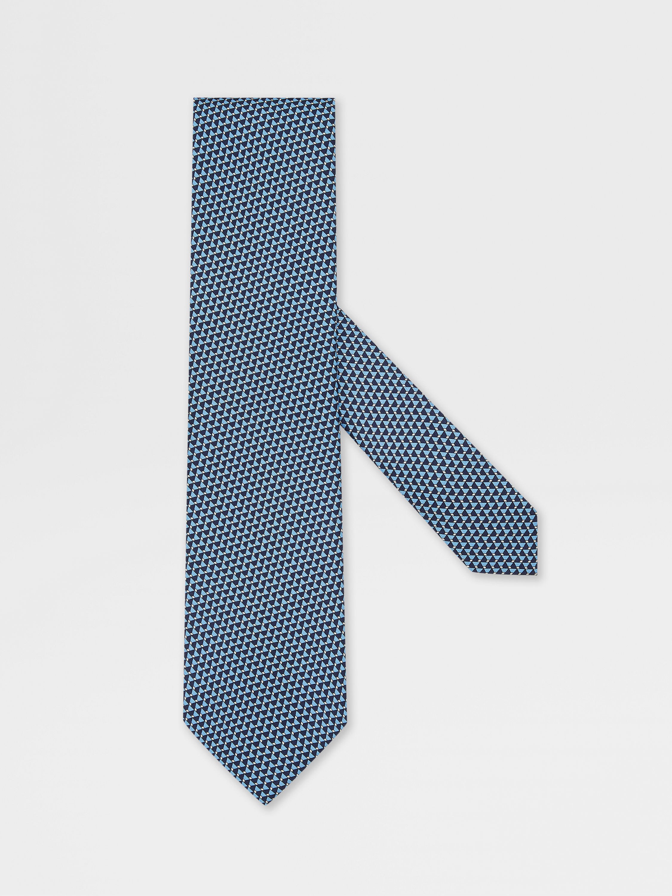 Light Blue Silk Tie 