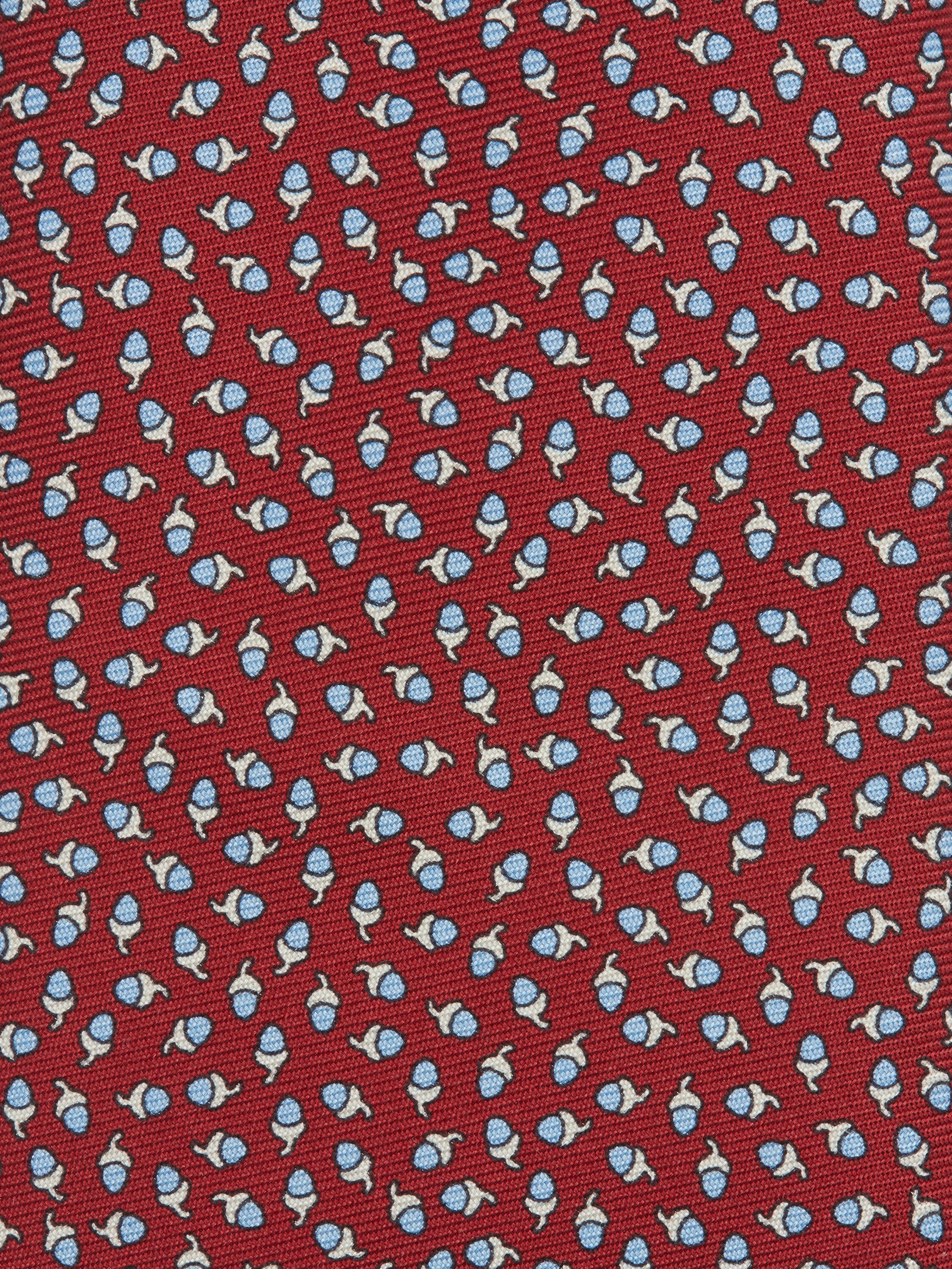 Cravatta in Seta Rossa Foto #1 di dettaglio del prodotto