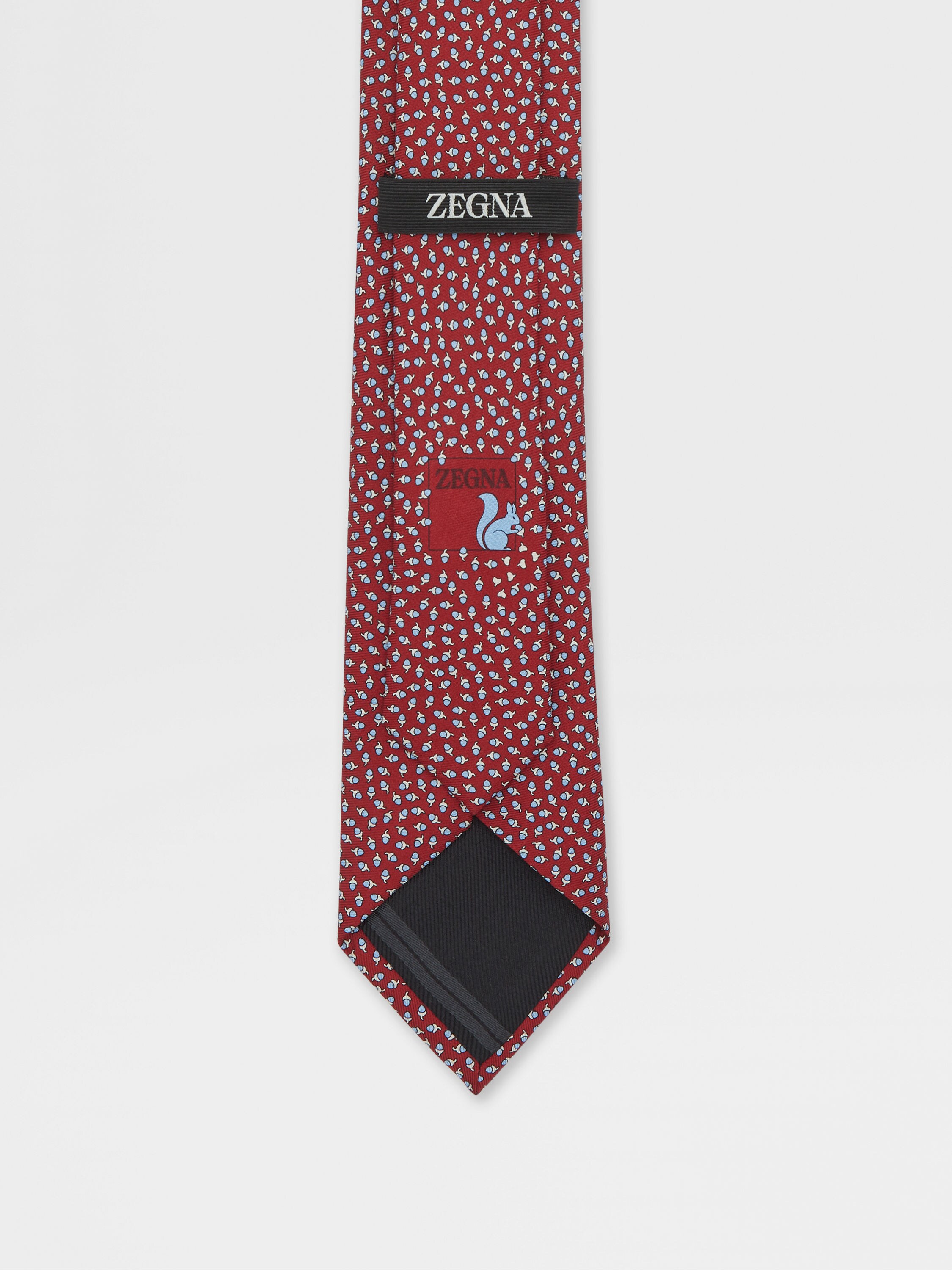 Cravatta in Seta Rossa Foto #2 di dettaglio del prodotto