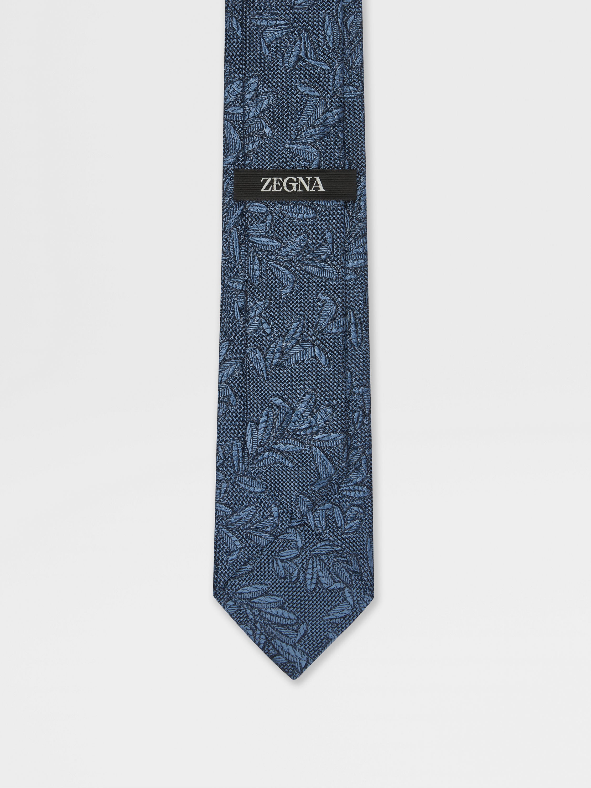 Light Blue Silk Tie Product detail photo #2