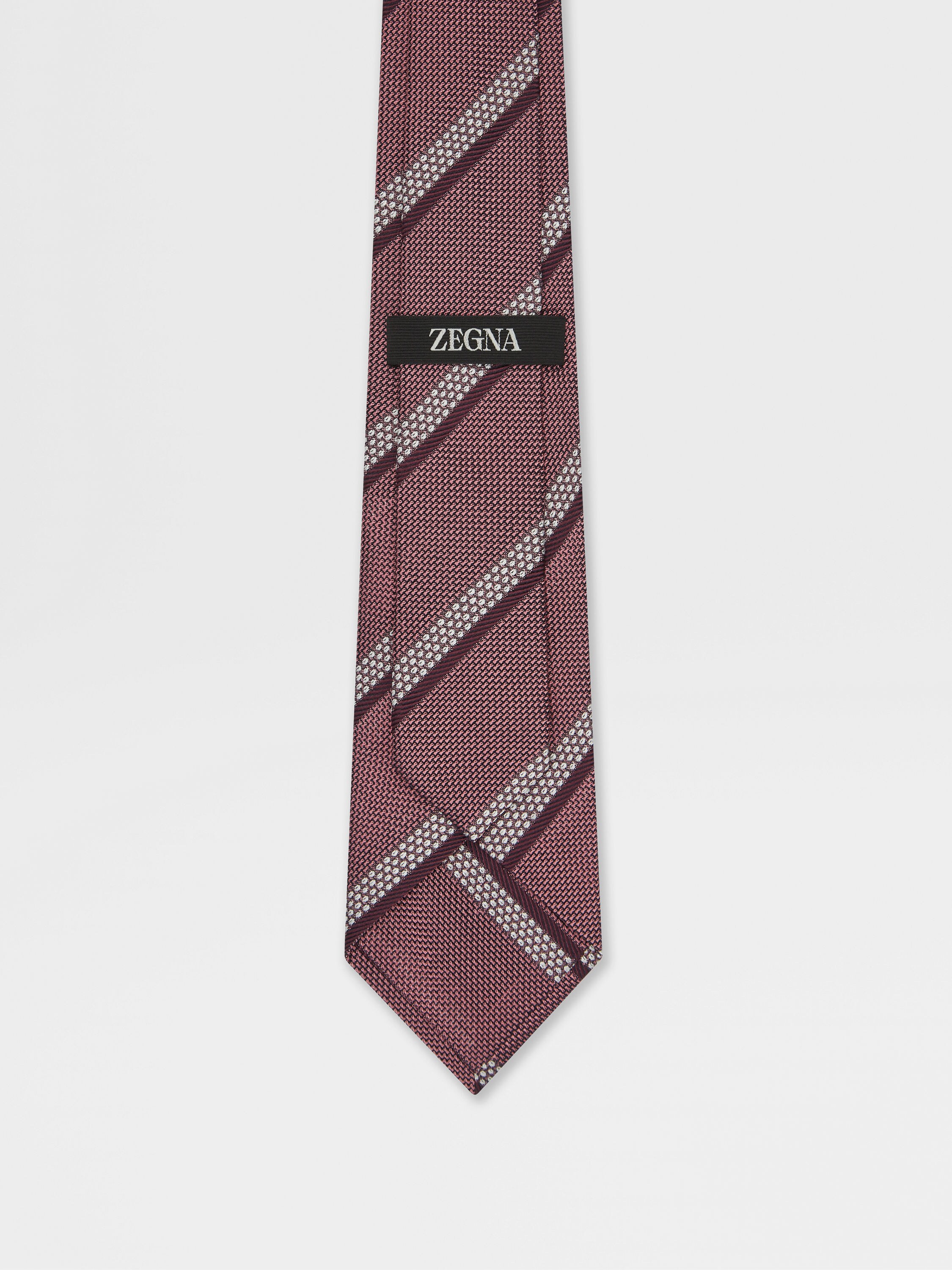 Pink Silk Tie Product detail photo #2