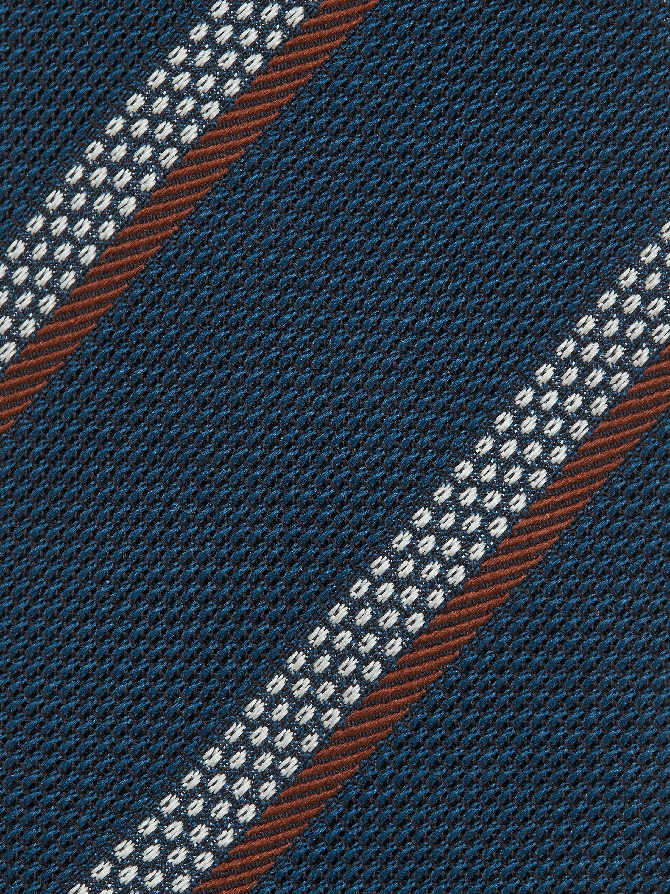 Teal Blue Silk Tie Product detail photo #1