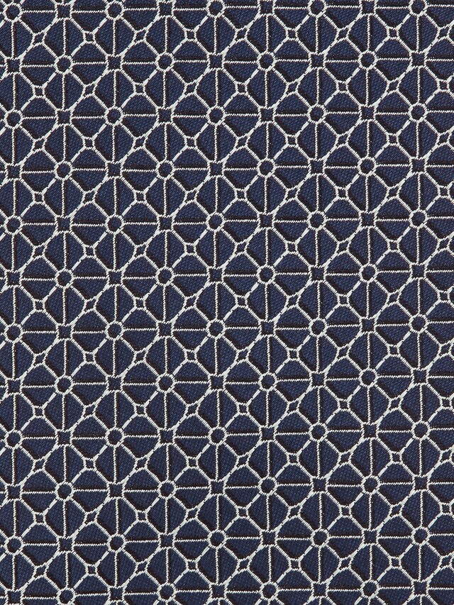 Dark Blue Silk Tie Product detail photo #1