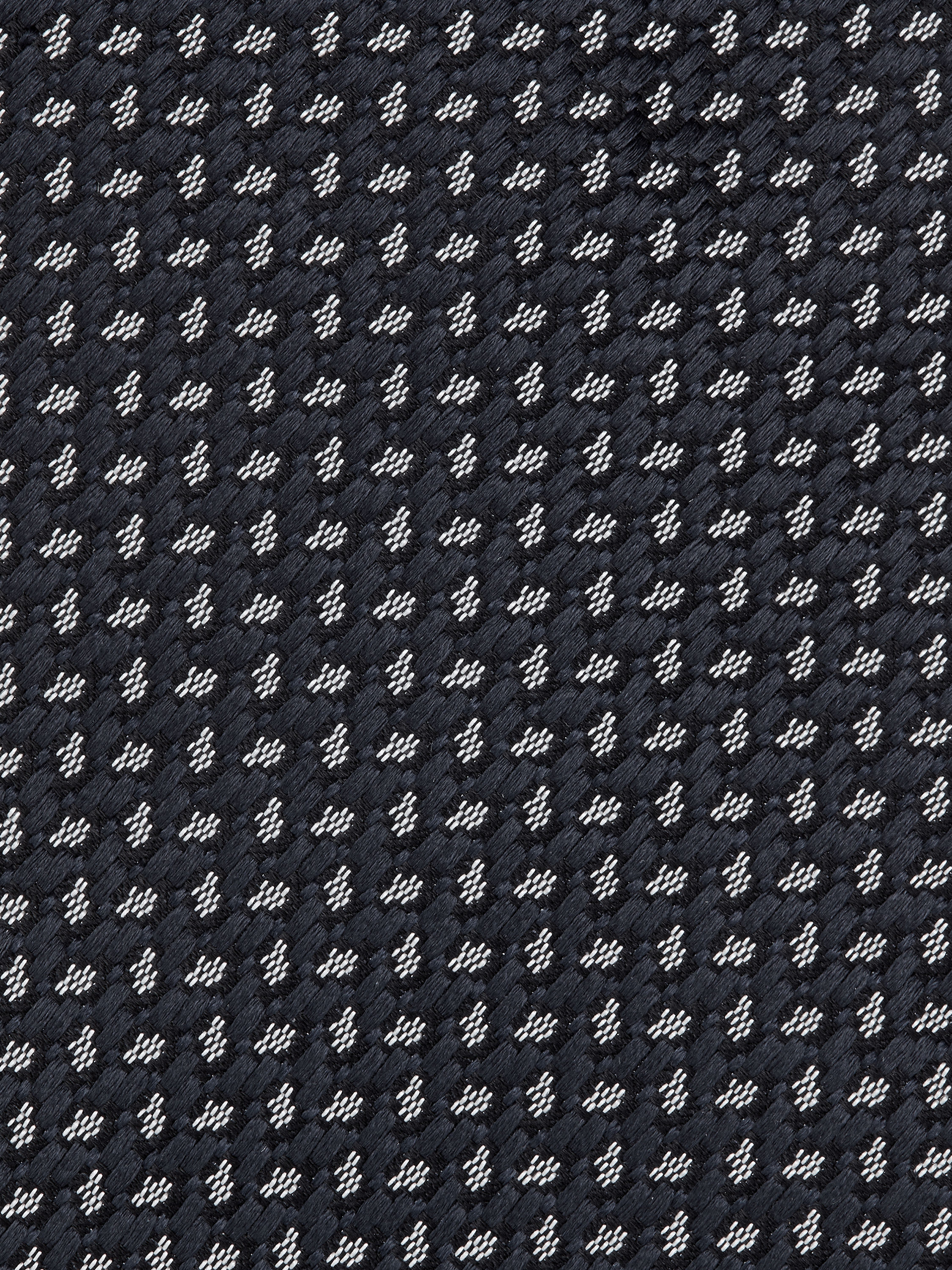 Dark Blue Silk Tie Product detail photo #1
