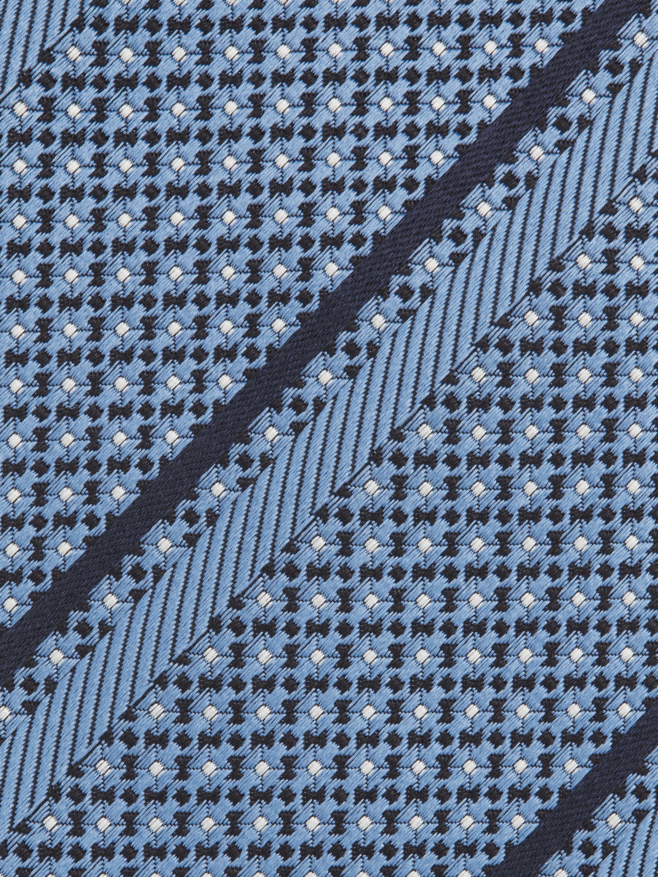 淺藍色絲質領帶 產品細節圖 #1